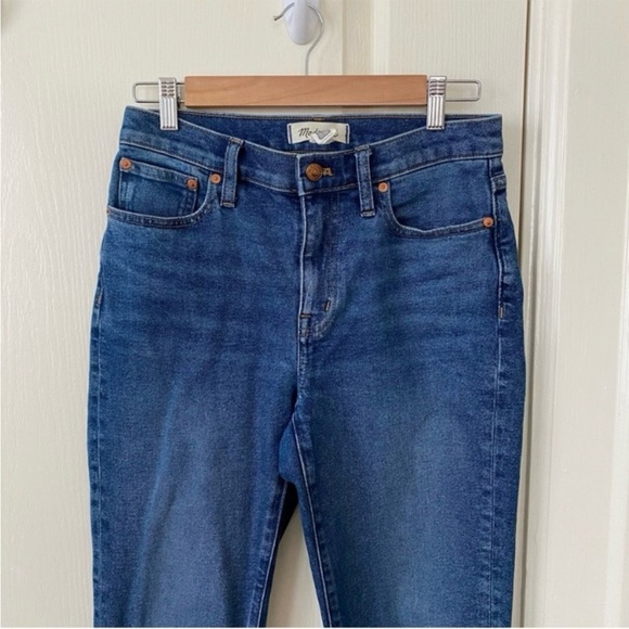 Madewell The Petite High-Rise Slim Rigid Boyjeans in Twyford Wash - Picture 5 of 5